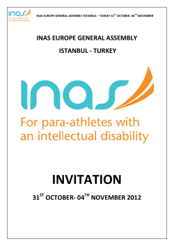 inas europe general assembly istanbul