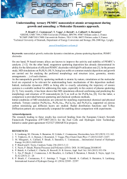 Understanding ternary PEMFC nanocatalyst atomic arrangement