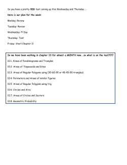 Here is our plan for the week: Monday: Review Tuesday