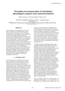 Full Paper - International Phonetic Association