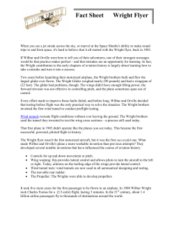 Fact sheet Wright f..
