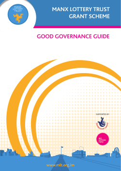 Good Governance Guide.