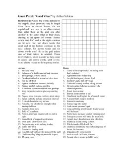 Adobe Acrobat version of the puzzle and grid