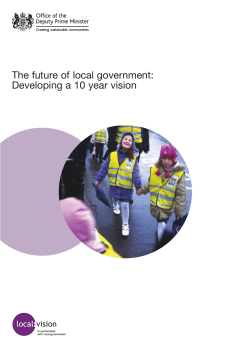 The future of local government