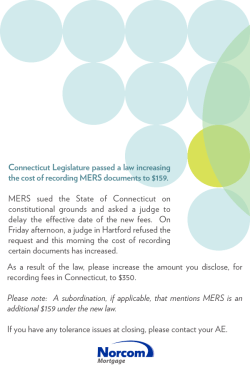 Connecticut Legislature passed a law increasing the cost of