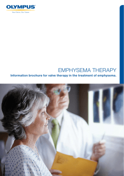 emphysema therapy