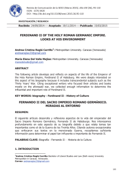 ferdinand ii of the holy roman germanic empire. looks at his