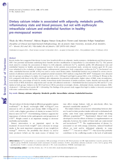 British Journal of Nutrition