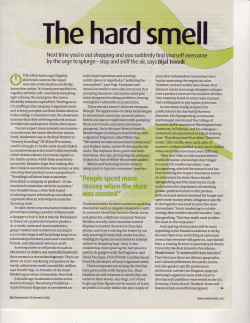 The Hard Smell - Bijal Trivedi