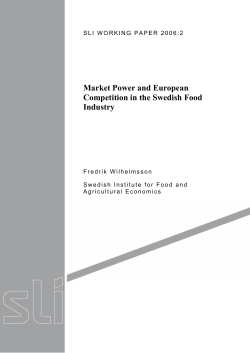 SLI-WP 2006:2 as a pdf-file
