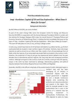 Iraqi - Kurdistan: Capital of Oil and Gas Exploration &ndash; What Does it