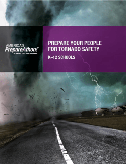 Prepare Your People for Tornado Safety - K