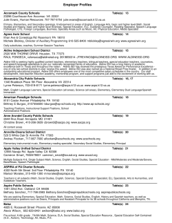 (DVEC) - Spring 2017 - West Chester University