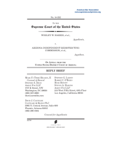 14-232 Harris et al v. Arizona Independent Redistricting
