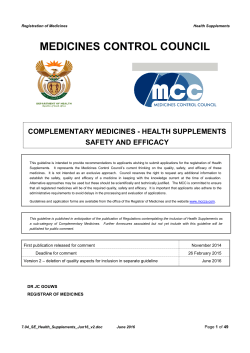 medicines control council