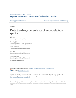 Projectile-charge dependence of ejected