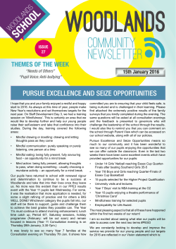 community newsletter