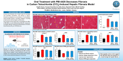 Induced Hepatic Fibrosis Model