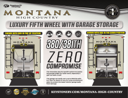 luxury fifth wheel with garage storage compromise