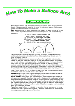 Balloon Arch Basics