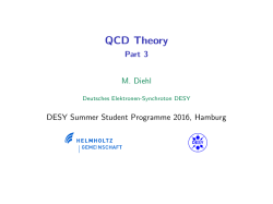 QCD Theory - DESY