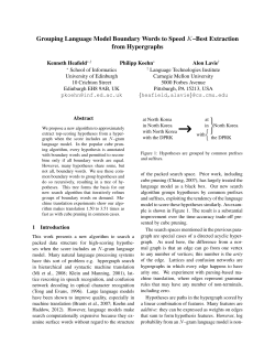 Grouping Language Model Boundary Words to