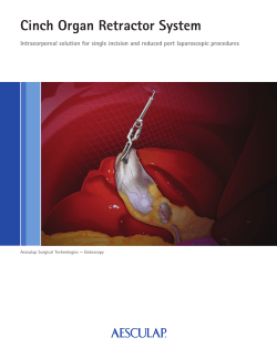 Cinch Organ Retractor System