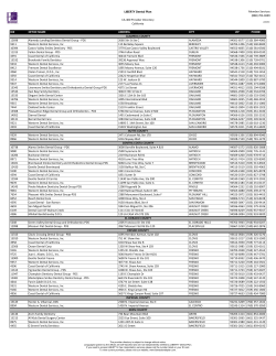 Liberty Dental Provider List