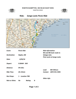 Songo Locks - Seacoast HOG