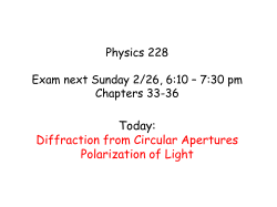 Lecture 9 Slides - Rutgers Physics