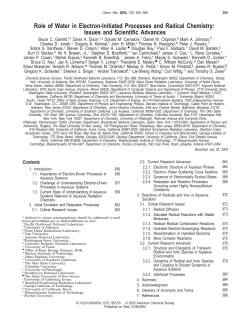 Role of Water in Electron-Initiated Processes and