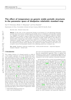 The effect of temperature on generic stable periodic structures in the
