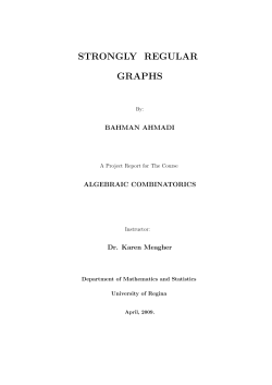 strongly regular graphs