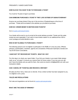 FREQUENTLY ASKED QUESTIONS HOW OLD DO YOU HAVE TO