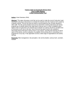 Activity Factors - Education Outside The Classroom