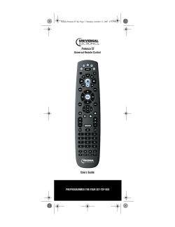 Atlas OCAP 5-Device Universal Remote Control with