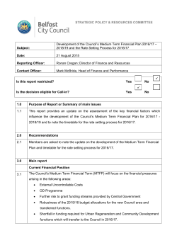 Medium Term Financial Strategy PDF 166 KB