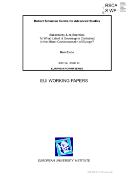 Subsidiarity and its Enemies