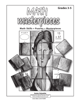 Grades 3-5 - Academic Therapy Publications