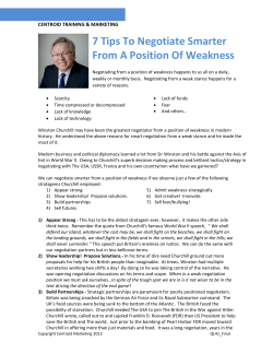10 Important Questions To Answer In A Negotiation
