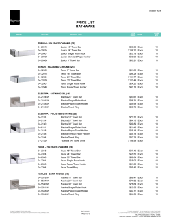 price list bathware