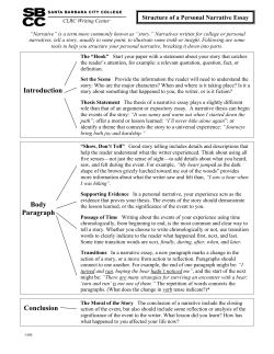 Body Paragraph Introduction Conclusion