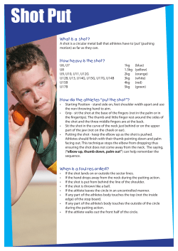 Shot Put - Prestons Robins LAC