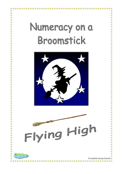 Numeracy on a broomstick