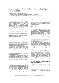 Magnetic Levitation System for Take