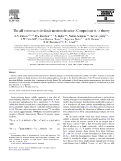 The all boron carbide diode neutron detector: Comparison with theory