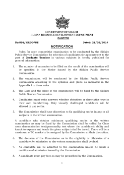 Syllabus for GT post