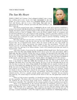 The Sun My Heart - University of Hawaii