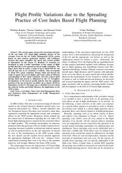 Flight Profile Variations due to the Spreading Practice of Cost Index