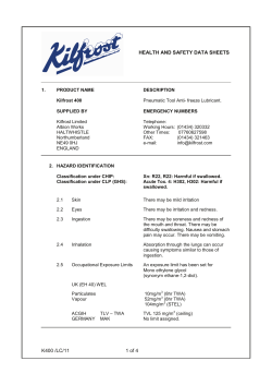 Kilfrost Anti Freeze Air Tool Lubricant